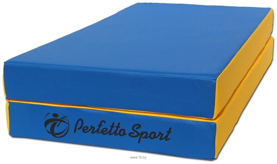 Фотографии Perfetto Sport №3 складной 100x100x10 (синий/желтый)