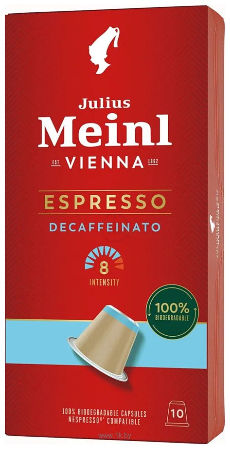 Фотографии Julius Meinl Espresso Decaffeinato Biodegradable Inspresso 10 шт