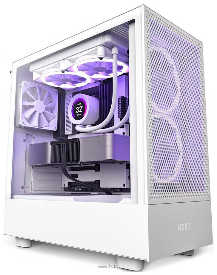 Фотографии NZXT H5 Flow CC-H51FW-01