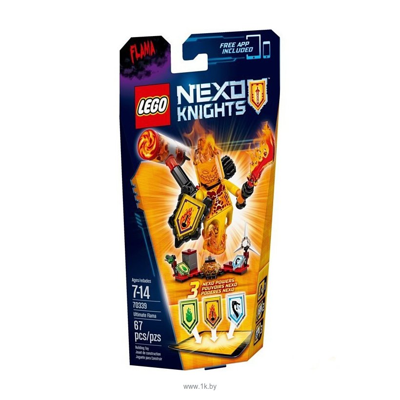 Фотографии LEGO Nexo Knights 70339 Флама: Абсолютная сила