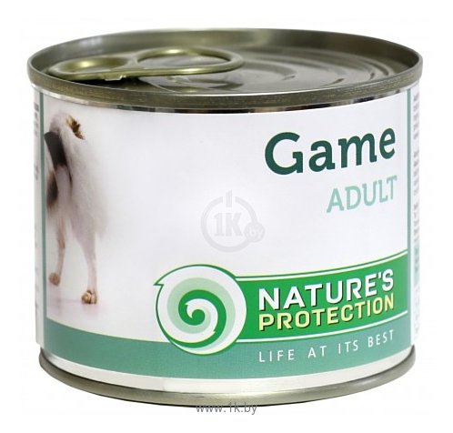 Фотографии Nature's Protection Консервы Dog Adult Game (0.8 кг) 1 шт.