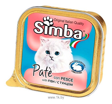 Фотографии Simba Паштет для кошек Тунец (0.1 кг) 32 шт.