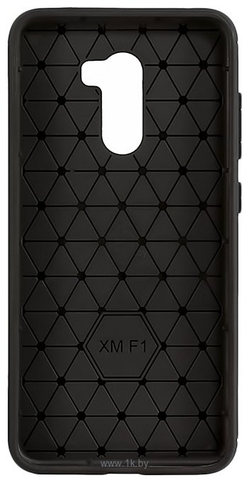 Фотографии Case Brushed Line для Xiaomi Pocophone F1 (черный)