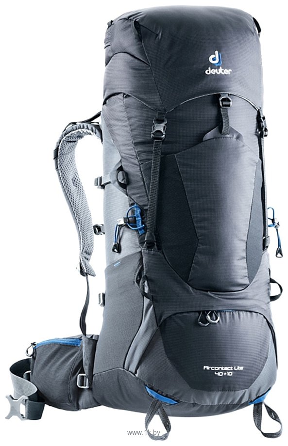 Фотографии Deuter Aircontact Lite 40+10L (black graphite)