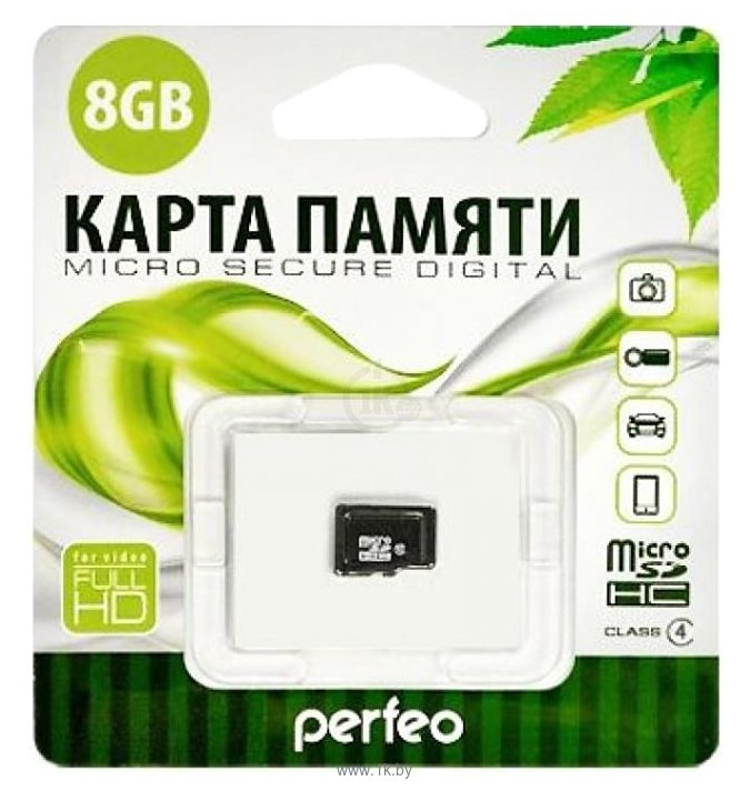 Фотографии Perfeo microSDHC Class 4 8GB