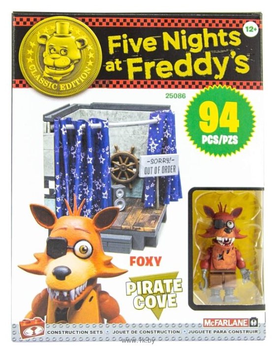 Фотографии McFarlane Toys Five Nights at Freddy's 25086 Фокси и пиратское логово