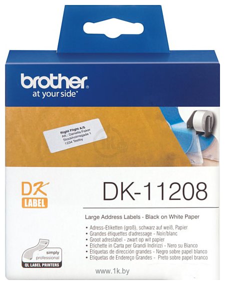 Фотографии Brother DK11208 (38x90 мм, 400 шт)