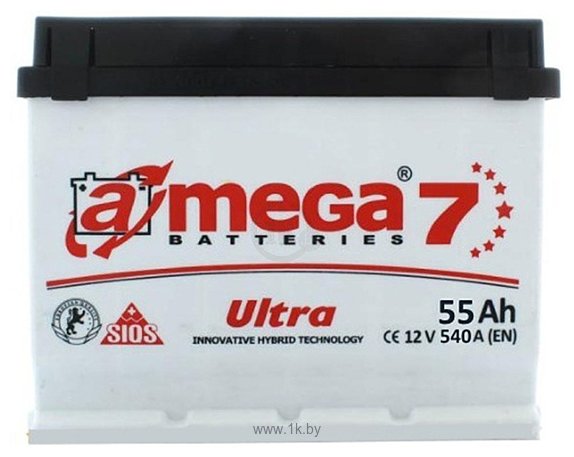 Фотографии A-mega Ultra 6СТ-55 R (55Ah)