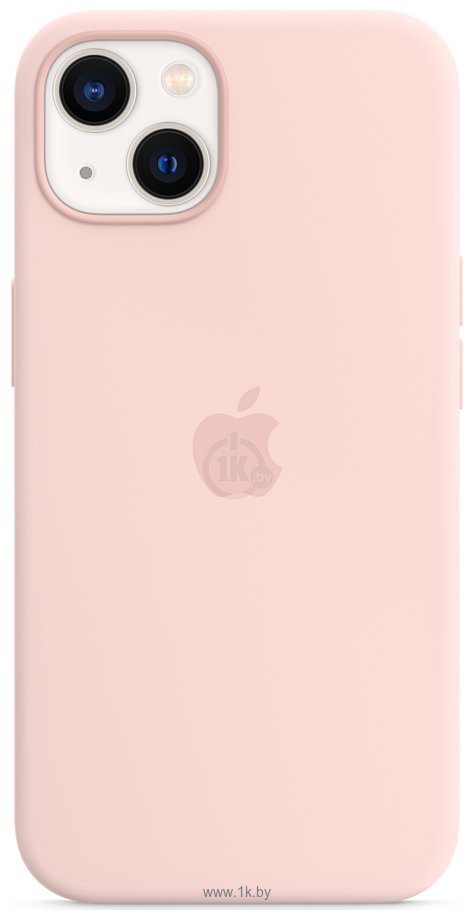 Фотографии Apple MagSafe Silicone Case для iPhone 13 (розовый мел)