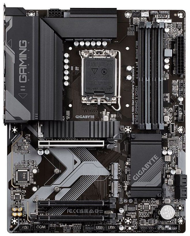 Фотографии GIGABYTE B760 GAMING X (rev. 1.0)