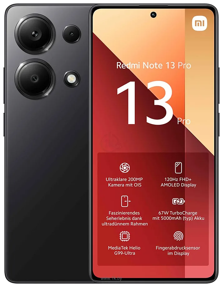 Фотографии Xiaomi Redmi Note 13 Pro 8/128GB с NFC (международная версия) Фотографии Xiaomi Redmi Note 13 Pro 8/128GB с NFC (международная версия)