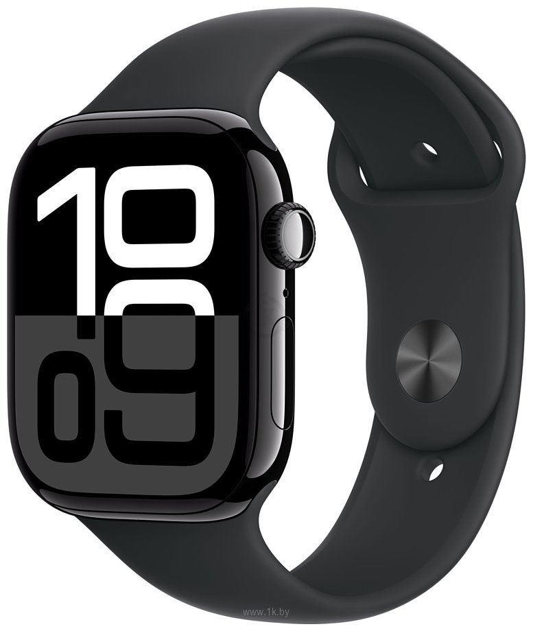 Фотографии Apple Watch Series 10 LTE 46 мм (алюминиевый корпус, спортивный силиконовый ремешок M/L)
