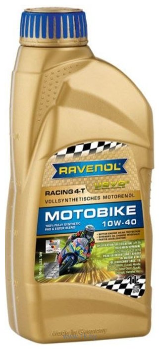 Фотографии Ravenol Racing 4-T Motobike 10W-40 USVO 1л