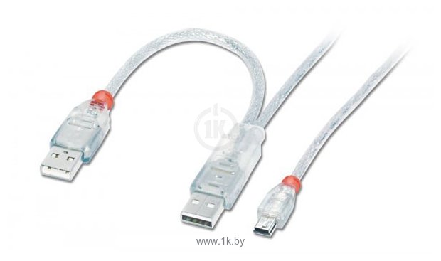 Фотографии 2 USB 2.0 тип A - mini-USB 2.0 тип B