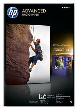 Фотографии HP Advanced Glossy Photo Paper 10x15 25 листов (Q8691A)