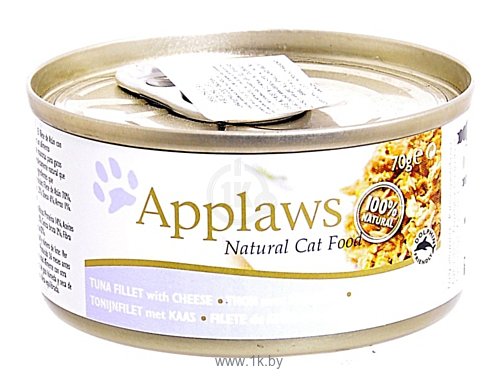 Фотографии Applaws Cat Tuna Fillet with Cheese canned (0.07 кг) 24 шт.