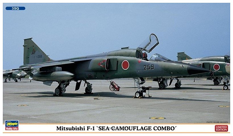 Фотографии Hasegawa Истребитель-бомбардировщик Mitsubishi F-1 Sea Camouflage Combo