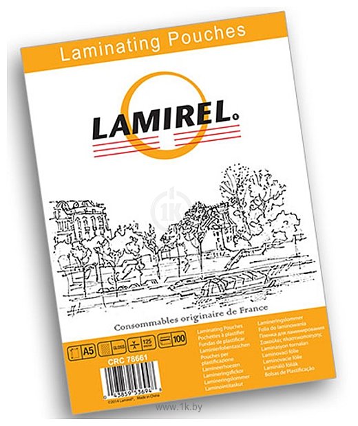 Фотографии Lamirel A5, 125 мкм, 100 л LA-78661