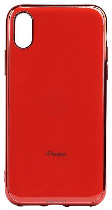 Фотографии EXPERTS Plating Tpu для Apple iPhone XR (красный)