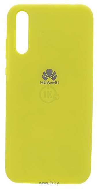 Фотографии EXPERTS Original Tpu для Huawei Y8p с LOGO (желтый)