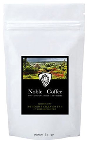 Фотографии Noble Coffee Моносорт Эфиопия Сидамо ГР4 250 г