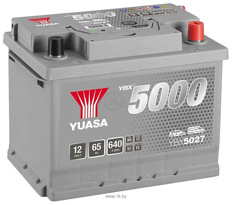 Фотографии Yuasa YBX5000 YBX5027 (65Ah)