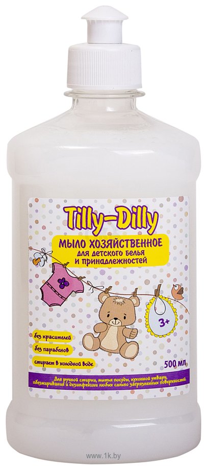 Фотографии Tilly-Dilly Мыло хозяйственное жидкое густое детское 500 мл