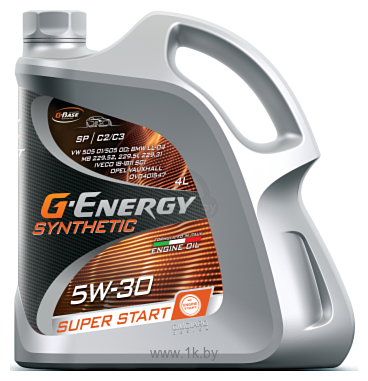 Фотографии G-Energy Synthetic Super Start 5W-30 4л