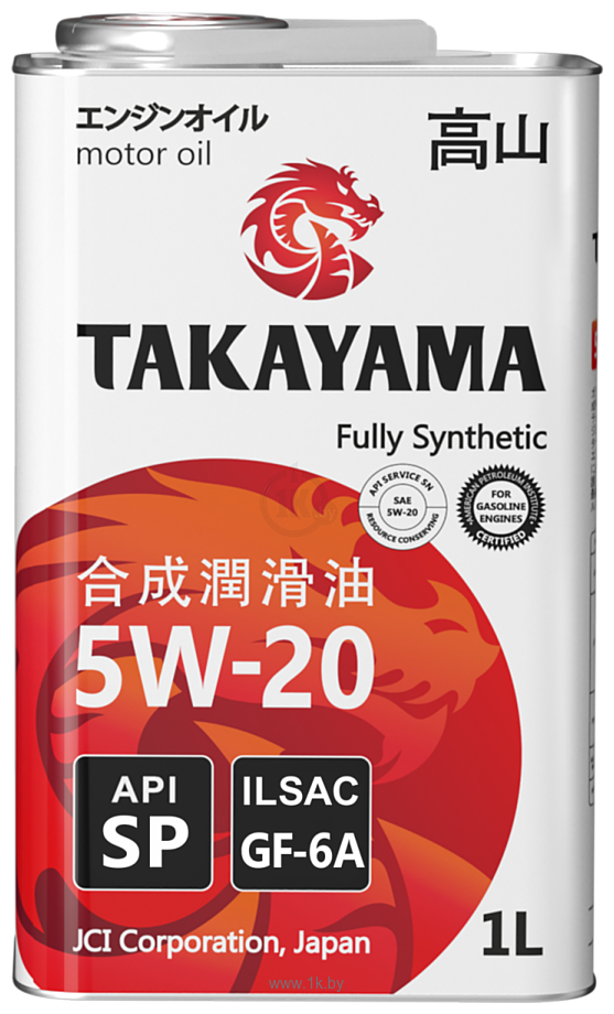 Фотографии Takayama SAE 5W-20 ILSAC GF-6А 1л