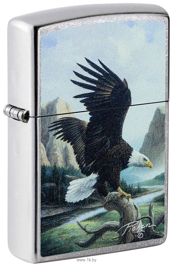 Фотографии Zippo Linda Picken Majestic Eagle Street Chrome 49767