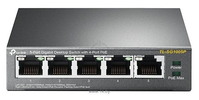 Фотографии TP-LINK TL-SG1005P V5