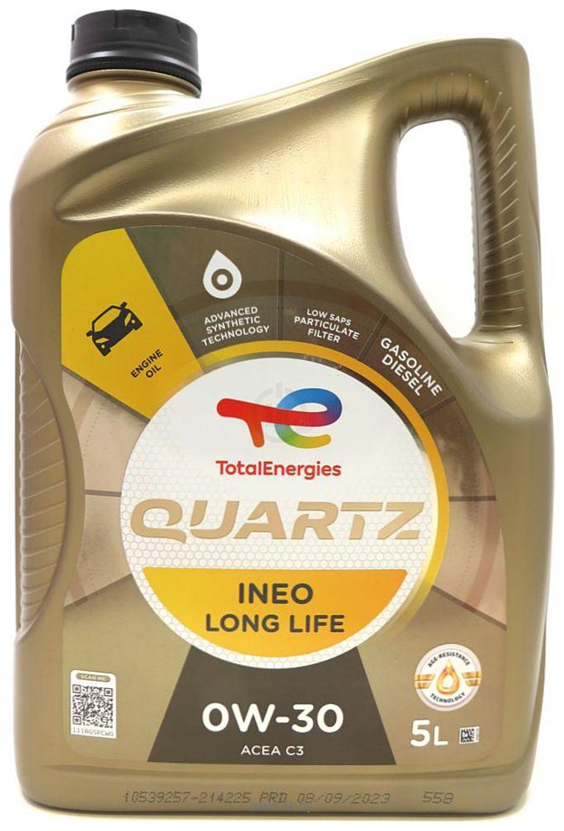 Фотографии Total Quartz Ineo Long Life 0W-30 5л