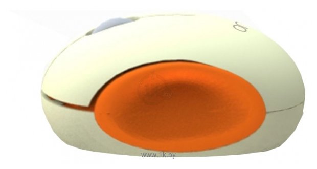 Фотографии Visenta Ione Wireless Mouse White-orange USB