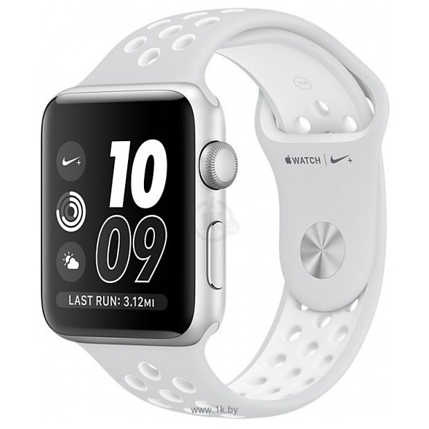 Фотографии Apple Watch Nike+ 38mm Silver with White Nike Sport Band (MQ172)