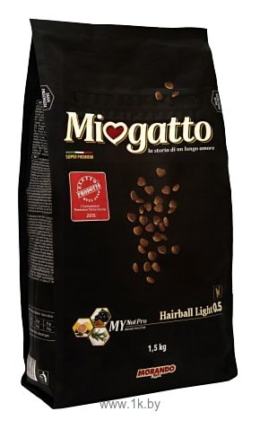 Фотографии Miogatto Hairboll Light для котов (1.5 кг)