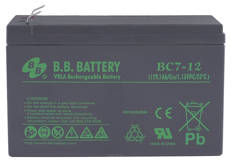 Фотографии B.B. Battery BC7-12