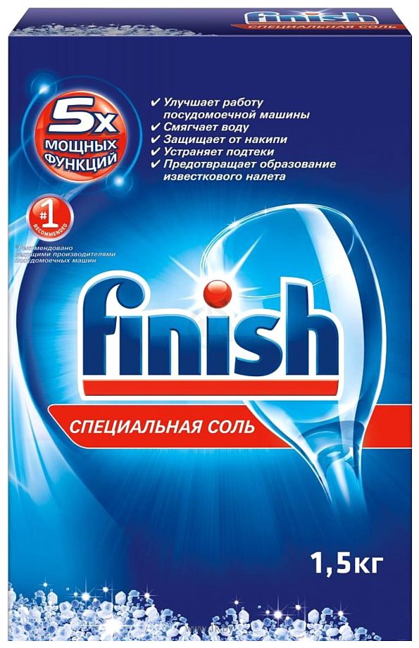 Фотографии Finish Специальная соль (1.5 kg)