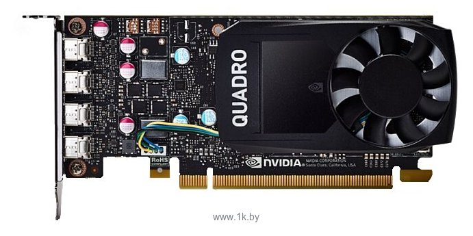 Фотографии PNY Quadro P620 PCI-E 2.0 2048Mb 128 bit (VCQP620DVI-PB)