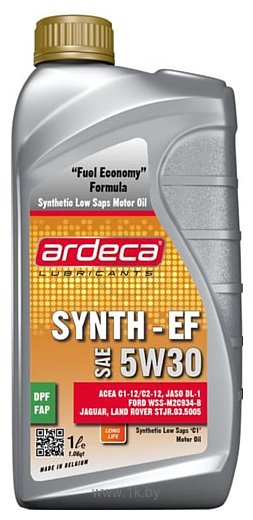 Фотографии Ardeca SYNTH-EF 5W-30 1л