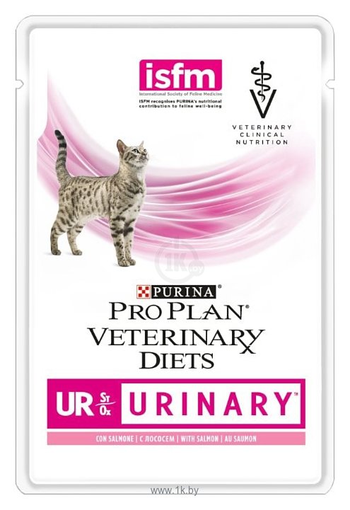 Фотографии Pro Plan Veterinary Diets (0.085 кг) 1 шт. Feline UR Urinary with Salmon pouch