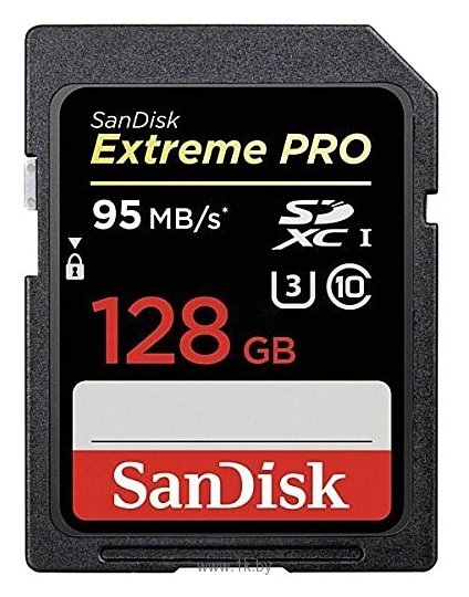 Фотографии SanDisk Extreme Pro SDXC UHS Class 3 95MB/s 128GB