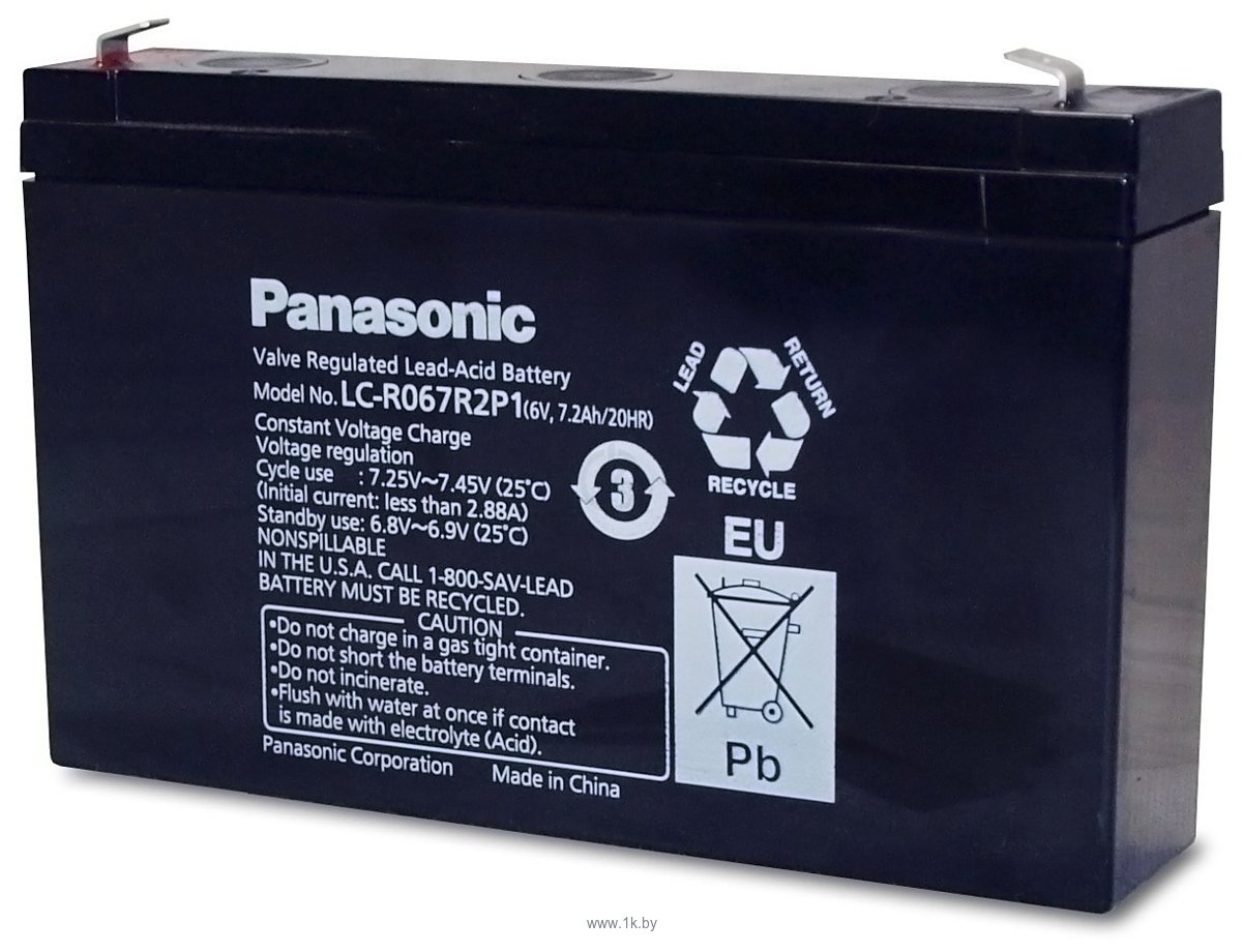 Фотографии Panasonic LC-R067R2P1