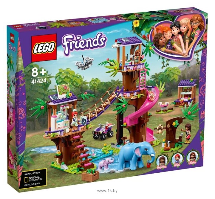 Фотографии LEGO Friends 41424 Джунгли: штаб спасателей