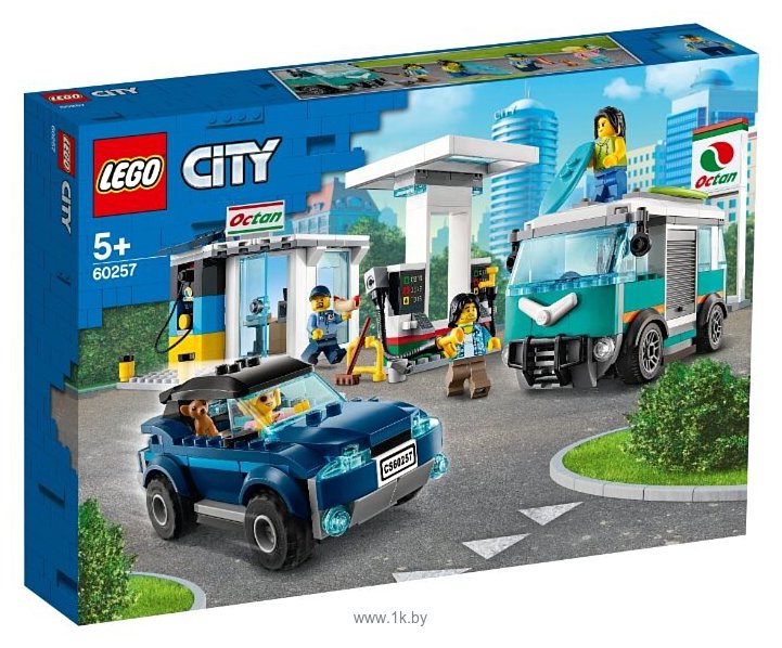 Фотографии LEGO City 60257 Станция технического обслуживания