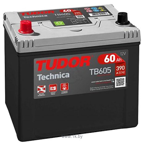 Фотографии Tudor Technica TB605 (60Ah)
