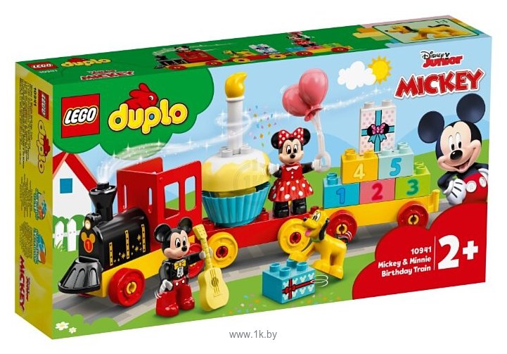 Фотографии LEGO DUPLO Disney 10941 Праздничный поезд Микки и Минни