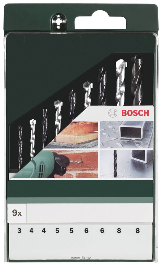 Фотографии Bosch 2609255482 9 предметов