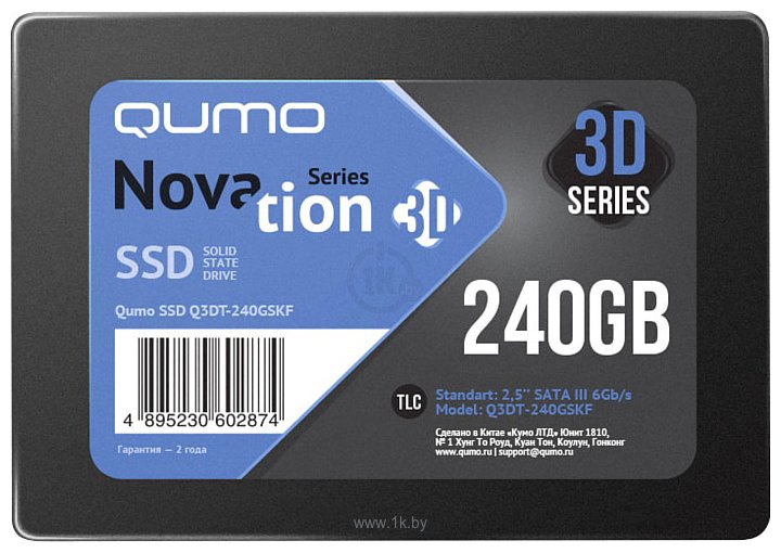 Фотографии QUMO Novation 3D TLC 240GB Q3DT-240GSKF