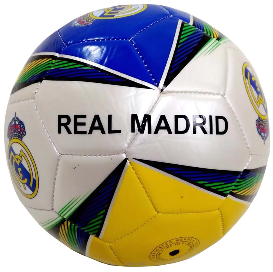 Фотографии Zez FT-1102 (5 размер, сине-желто-белый/Реал Мадрид)