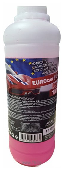 Фотографии EUROcar G12+ 1л (красный)